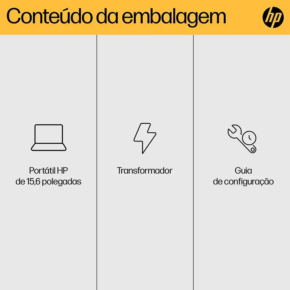 Portátil HP Laptop 15-fc0008np 15.6" Prateado Natural