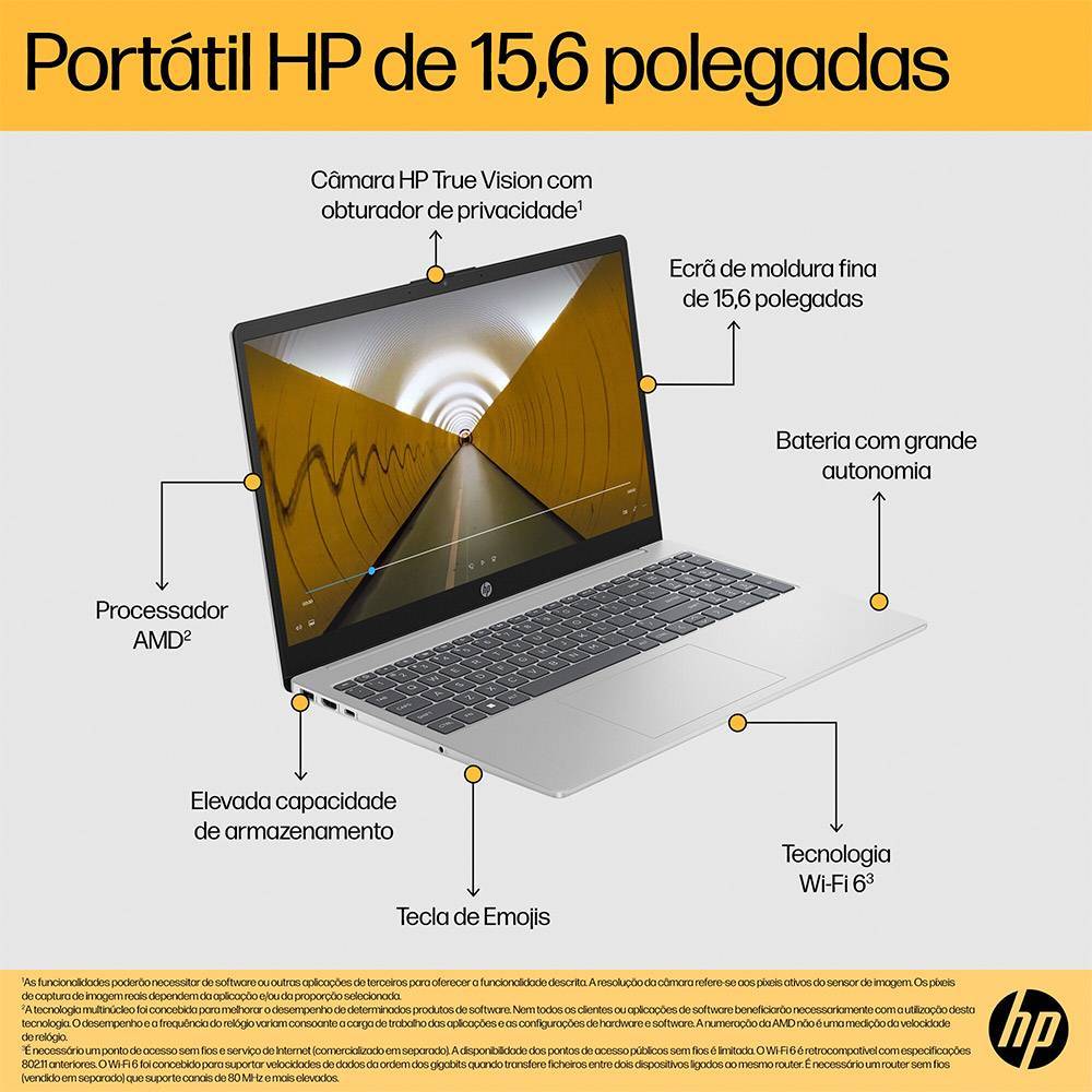 Portátil HP 15-fc0022np 15.6"