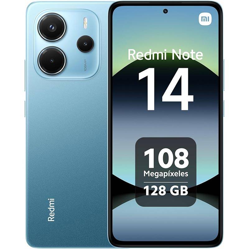 Smartphone Xiaomi Redmi Note 14 4G 6.67" 6GB/128GB Dual SIM Ocean Blue
