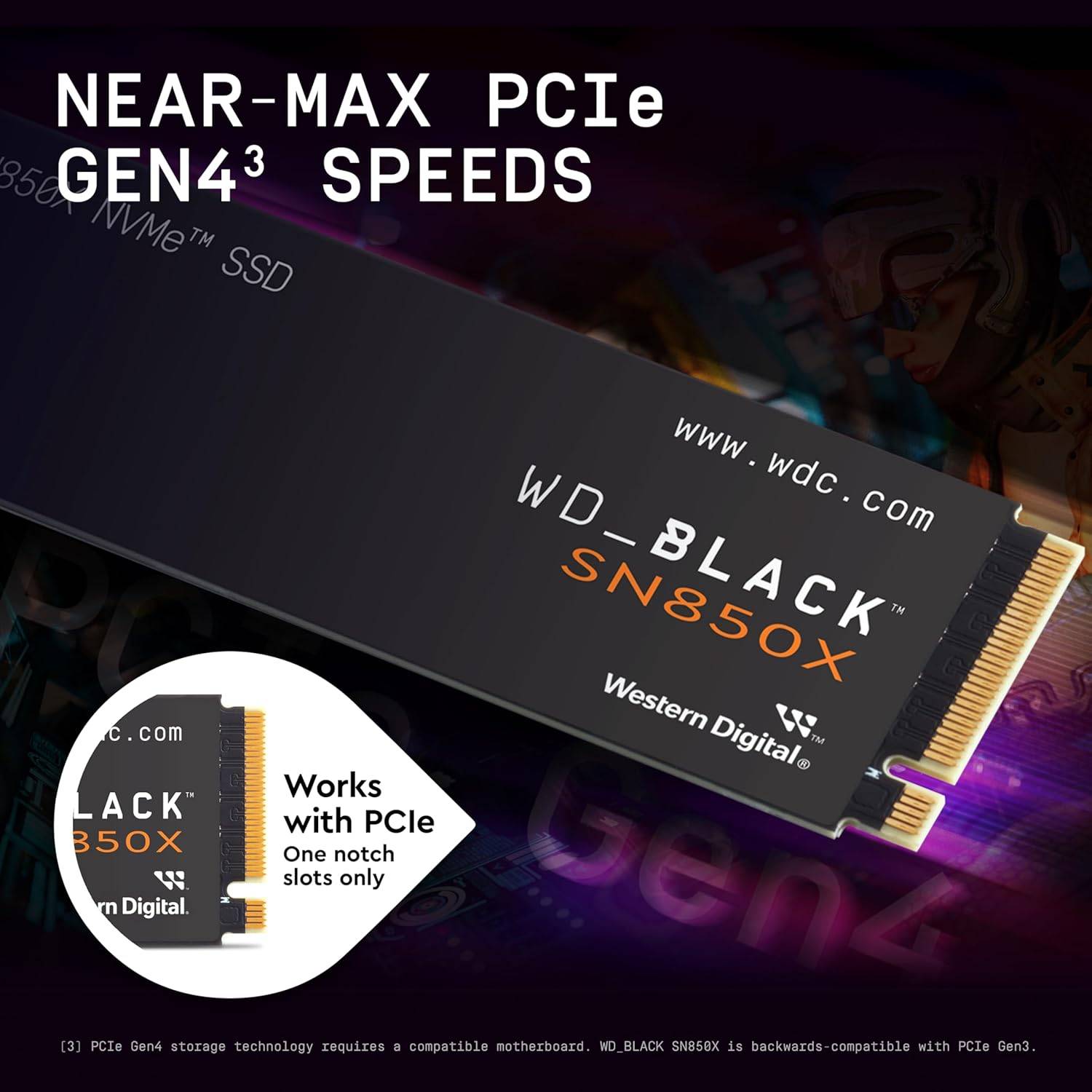 SSD M.2 WD Black SN850X 1TB NVMe