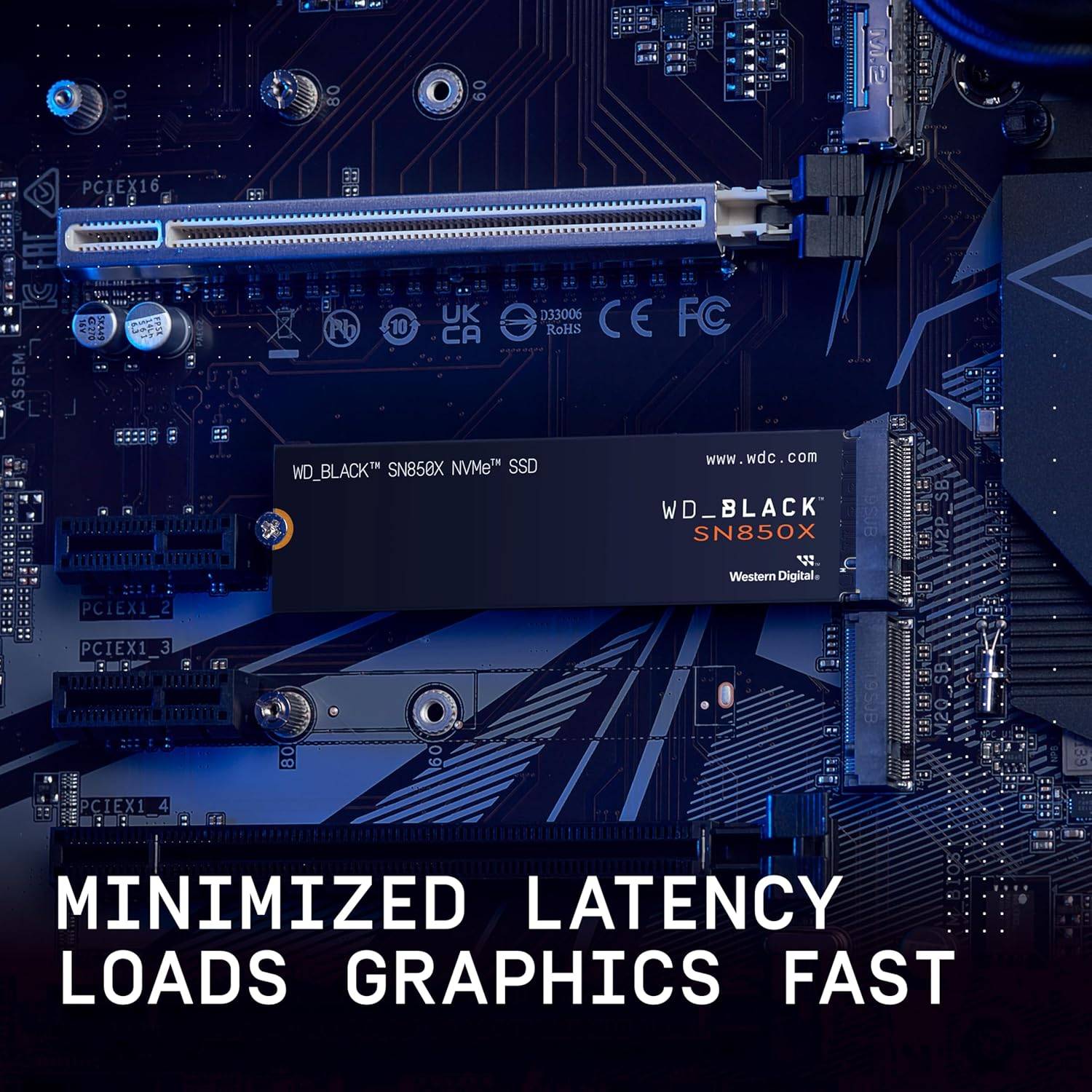 SSD M.2 WD Black SN850X 1TB NVMe