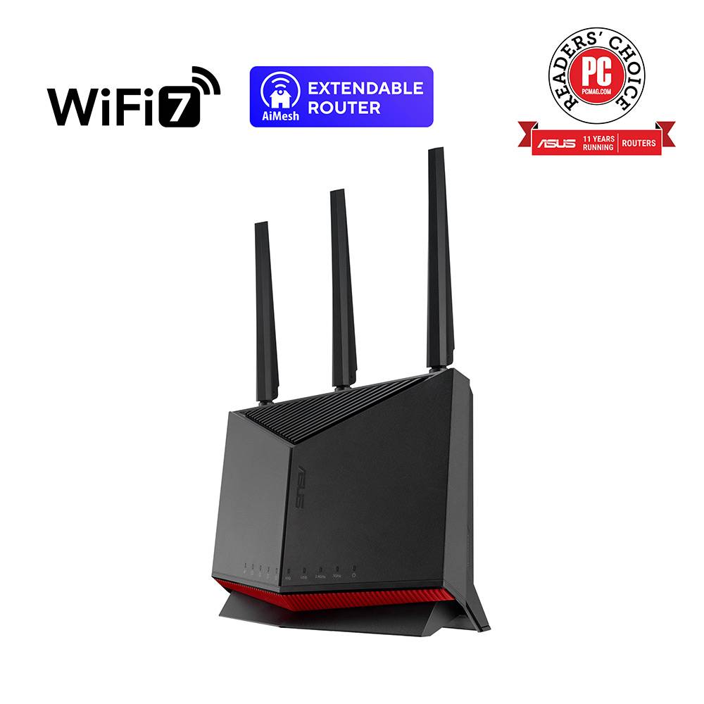 Router ASUS RT-BE86U Wi‑Fi 7 Dual-Band