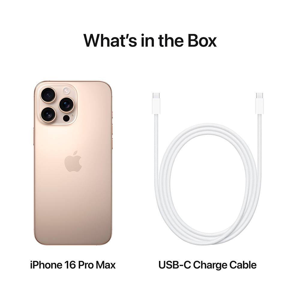 Smartphone Apple iPhone 16 Pro Max 6.9" 256GB Titânio Deserto