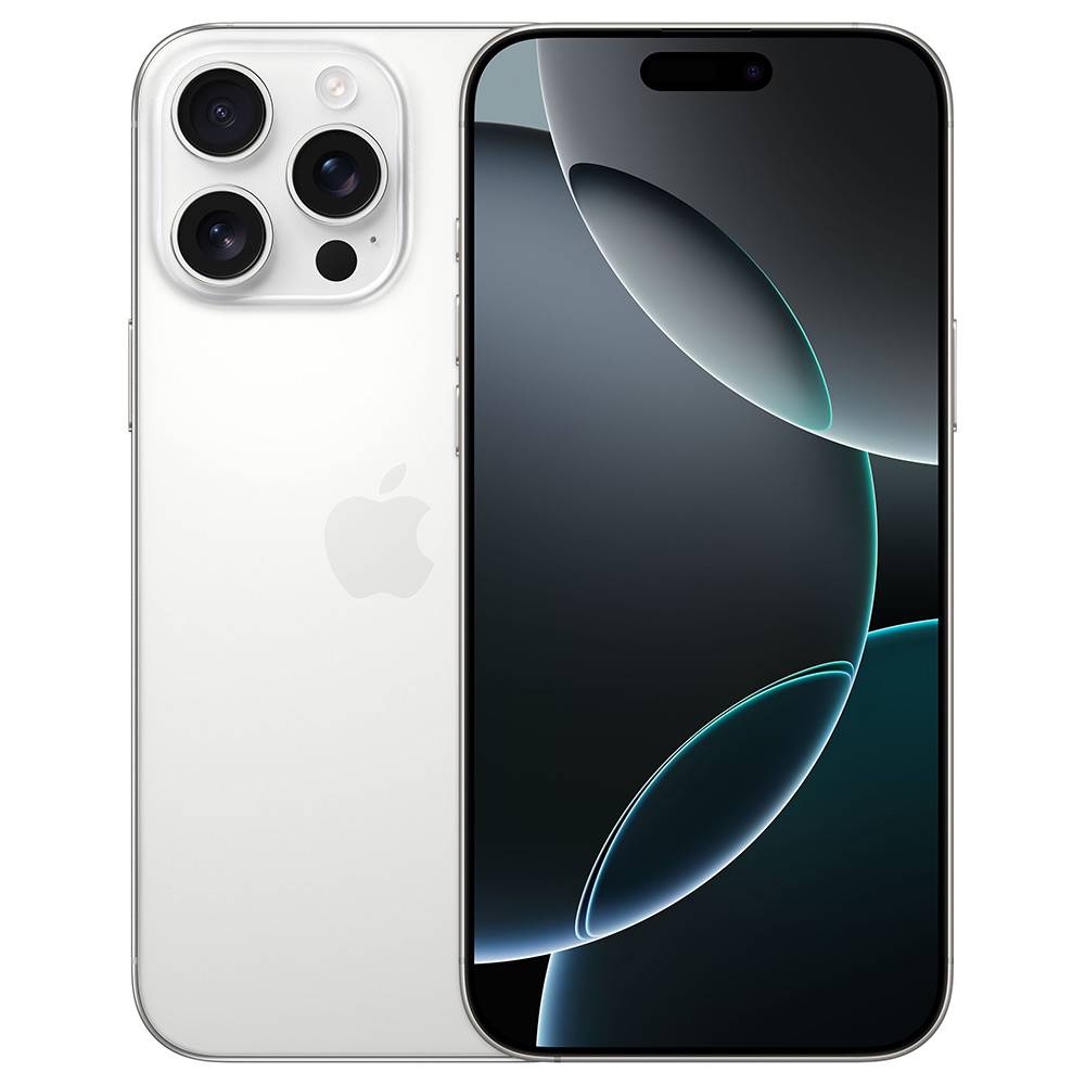 Smartphone Apple iPhone 16 Pro Max 6.9" 256GB Titânio Branco,