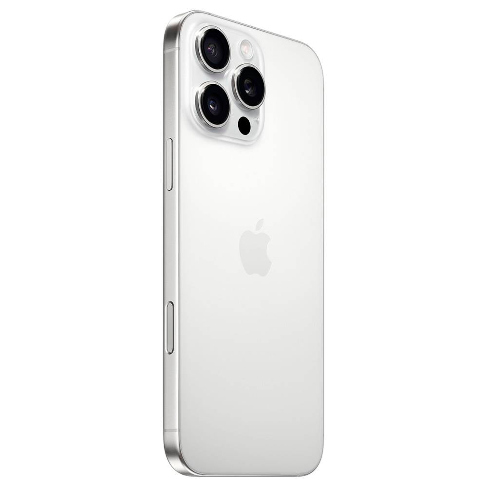 Smartphone Apple iPhone 16 Pro Max 6.9" 256GB Titânio Branco,