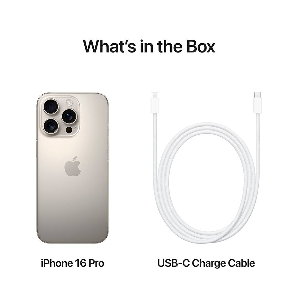 Smartphone Apple iPhone 16 Pro 6.3" 128GB Titânio Natural