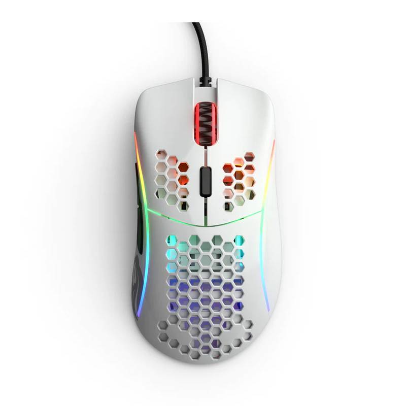 Rato Glorious PC Gaming Race Model D Branco