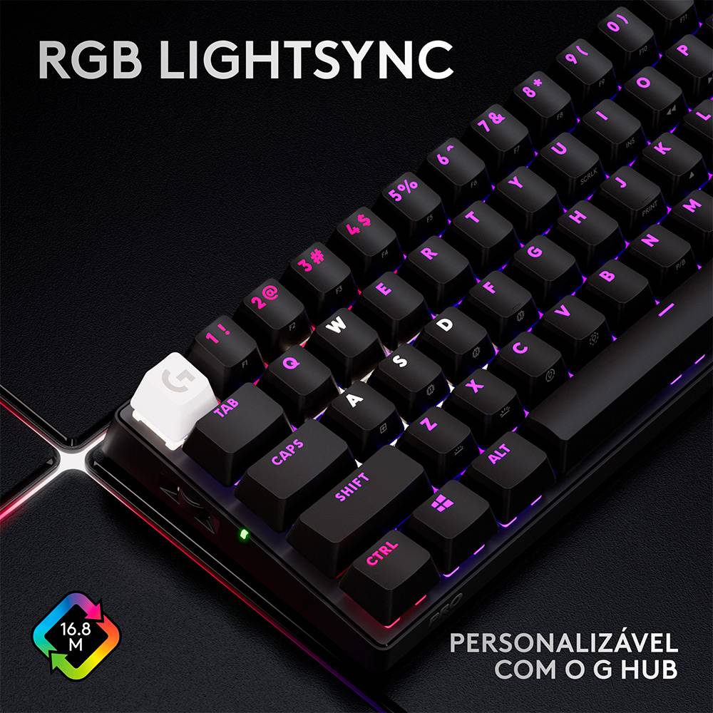 Teclado Logitech G Pro X 60 Lightspeed Wireless